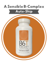 B-Complex vitamin without B6 now available as B6T Smart B-Complex auto-ship.